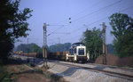 291099 war am 10.6.1996 bei Gleisbauarbeiten auf der Rollbahn am Ortsrand von Hasbergen im Einsatz.