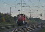 Bild aus Lintorf, hier kommt die 294 897-4 Lz gen Duisburg gefahren gen Entenfang.4.11.2017