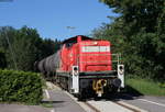 294 904-8 mit dem GC 60482 (Karlsruhe Raffiniere-Rammelswiesen) in der Awanst Rammelswiesen 20.6.18