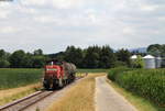 294 746-3 mit einer Übergabe Bühl-Greffern bei Moos 26.6.18