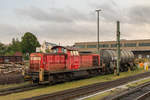 10. Mai 2018 Bahnhof Marktredwitz. 294 788-5 steht abgestellt da. Das Bild wurde aus dem ALEX aufgenommen. 