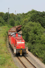 DB Cargo 294 749 mit Übergabe von Dresden Hafen (Alberthafen) nach Dresden-Friedrichstadt // Dresden // 26.