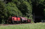 294 616-8 mit dem ER 76014 (Triberg-Hausach) bei Niederwasser 28.6.19