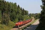 294 616-8 mit dem ER 55298 (Deißlingen-Villingen(Schwarzw)) bei Trossingen 26.8.19