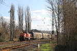 294 756 mit einer Übergabe Brebach - Saarbrücken Rbf // Bahnhof Brebach in Saarbrücken // 16. Februar 2018
