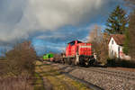 294 635 mit der Übergabe nach Neumarkt (Oberpf) bei Postbauer-Heng, 05.01.2020