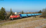 294 864-4 mit dem GAGC 60244 (Hausach - Rammelswiesen) bei Marbach 10.2.23