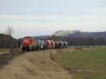 294 898 auf dem Weg nach Amberg hier zwischen Hirschau und Gebenbach vor dem bekannten Monte Kaolino.