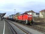 294 898 ist am 05.02.2008 mit ihrem Gterzug in Amberg angekommen.