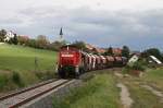 294 816 mit der bergabe nach Amberg am 04.09.2009 bei Gebenbach.