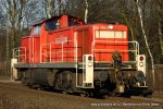 294 769-5 (Railion) fhrt am 15. Dezember 2009 um 14:08 Uhr durch Ratingen Oberbusch