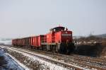 294 839 am 21.02.2011 mit der berfhrung, von Reuth (bei Plauen) nach Zwickau, vor Reichenbach (Vogtl.).