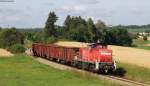 294 622-6 mit dem EK 55839 (Villingen(Schwarzw)-Deilingen) bei Deilingen 30.7.12