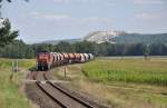 294 729 mit EK56937 am 17.08.2012 bei Hirschau (Strecke Amberg-Schnaittenbach)