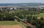 bergabe Kulmbach-Schwandorf am 22.8.13 in Nabburg 