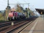 294 634 war mit drei Kesselwagen bestimmt nicht überlastet.Dresden-Strehlen 14.11.2014.