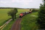 294 747 (98 80 3294 747-1 D-DB) mit EK56937 am 07.06.2013 bei Hirschau (Strecke Amberg - Schnaittenbach)