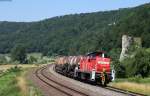 294 864-4 mit dem EK ***** (Schelklingen-Ulm Rbf) bei Arnegg 2.7.15