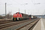 294 790 bei Rangierarbeiten im Bahnhof Hürth-Kalscheuren.
Aufgenommen am 7. März 2012.