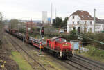 DB Cargo 294 620 mit der Übergabe Bous (Saar) - Dillingen (Saar) // Ensdorf (Saar) // 20.