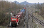 DB Cargo 294 640 mit der Übergabe Saarbrücken Rbf - Dillingen (Saar) Ford // Bous (Saar) // 20.