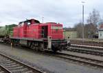 294 653-1 im Bahnhof Weiden Oberpfalz 20.02.2022