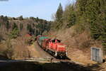 294 885-9 mit dem EZK 55216 (Nagold - Böblingen) bei Schietingen 11.4.22