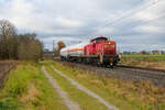 294 751 DB Cargo mit einer Übergabe bei Postbauer-Heng Richtung Neumarkt (Oberpf), 14.11.2021