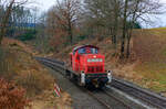 294 647 DB Cargo als Tfzf bei Reuth b. Erbendorf Richtung Marktredwitz, 31.12.2021