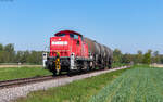 294 595 mit der Übergabe Greffern - Bühl bei Moos 22.4.26