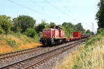 Deutschland 
Lok 294 906 von DBC zieht einem gemischtem G�terzug in Kaarst Broicherseite.
10/7/2026