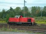 DB 294 809-9 beim rangieren in Wiesbaden-Ost Gbf; 26.08.2008