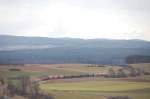 294 760 mit Gterzug bei Gebenbach am 13.03.2009 (Strecke Amberg-Schnaittenbach)