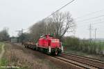 294 892-5 mit einer kurzen Schienen-bergabe auf der Fahrt gen Lehrte (Ahlten 08.04.10)