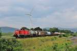 Am 5.7.2012 war 294 958 mit einer bergabe auf dem Weg von Oker nach Braunschweig Rbf.