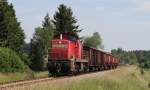 294 616-8 mit dem EK 55840 (Deilingen-Vilingen(Schwarzw) bei Zollhaus 17.6.13
