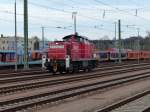 294 602 rangiert am 03.01.2014 auf dem Glauchauer Bahnhof.