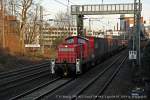 DB 294 807-4& DB 294 845-3 in Wuppertal, Februar 2014.