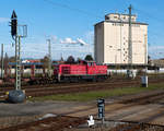 294 729-9 beim Rangieren in Plattling 05.11.2016