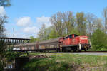 294 629-1 mit dem EK 55837 (Villingen(Schwarzw) - Neustadt(Schwarzw) bei Donaueschingen, 25.04.18.