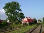 Am 04.06.2007 stand 294 716 mit einem Wagen in Schnaittenbach um in Krze die Rckfahrt nach Hirschau anzutreten.