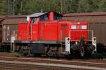 DB 294 207-6 (ex V90) in Recklinghausen Sd am 17.08.2007 bei Rangierarbeiten.