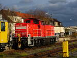 DB Cargo 294 676-2 ( 9880 3294 676-2 D-DB ) beim Bahnhofsfest in Schwandorf am 26.10.2025