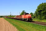 Deutschland 
Lok 294 747 von DBC zieht einem gemischte Güterzug in Broicherseite 
29/4/2026