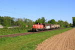 Deutschland 
Lok 294 813 von DBC zieht einem gemischte Güterzug in Broicherseite 
29/4/2026
