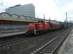 294 840-4 mit kurzem Gterzug in Koblenz.28.12.07