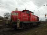 294 840-4 abgestellt in Ko-Ltzel.Gesehen und Fotografiert bei einem Besuch im DB-Museum Koblenz.1.3.08