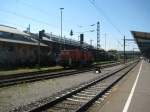 Br 294-176-3 sonnt sich im Bahnhof Konstanz und wartet auf neue Aufgaben.