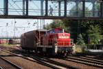 294 819-0 mit einem Gterzug in Mainz Bischofsheim am 15.Juli 2008