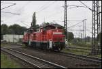 294 590-5 hat am 17.05.10 die 363 111-6 im Lehrte in schlepp.